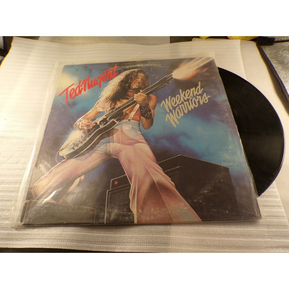 Ted Nugent Weekend Warriors Vinyl LP 1978 Epic Records 35551 Hard Rock 12 Inch